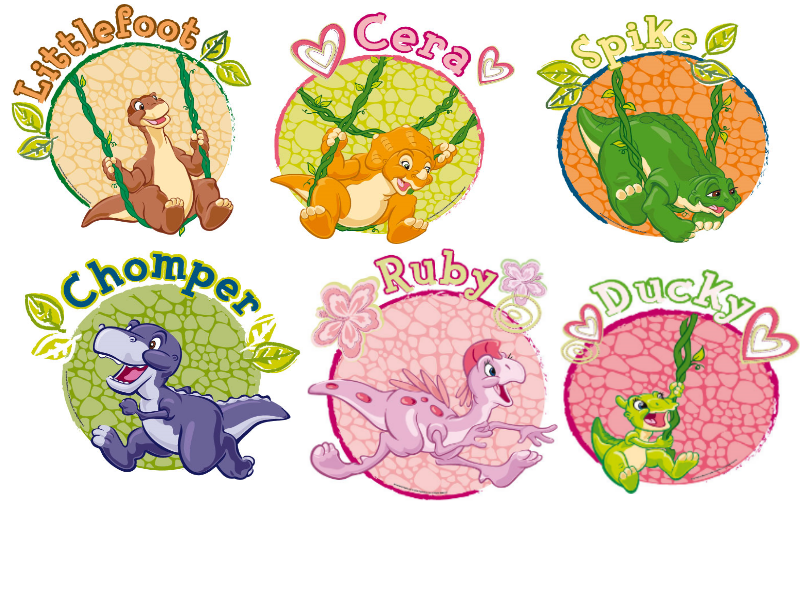 the_land_before_time_gym_badges_by_digiponythedigimon-d66bxag